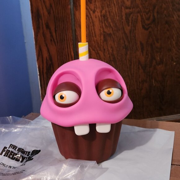 AMC Theaters Other - AMC Exclusive Five Nights at Freddy's2 FNAF 3D Drink Bottle Pink Cup CupCake